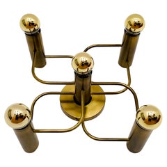 Brass Flush Lamp from Leola