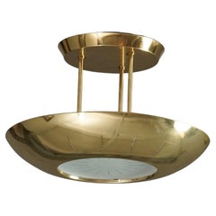 Brass Flush Mount, Finland, 1980s