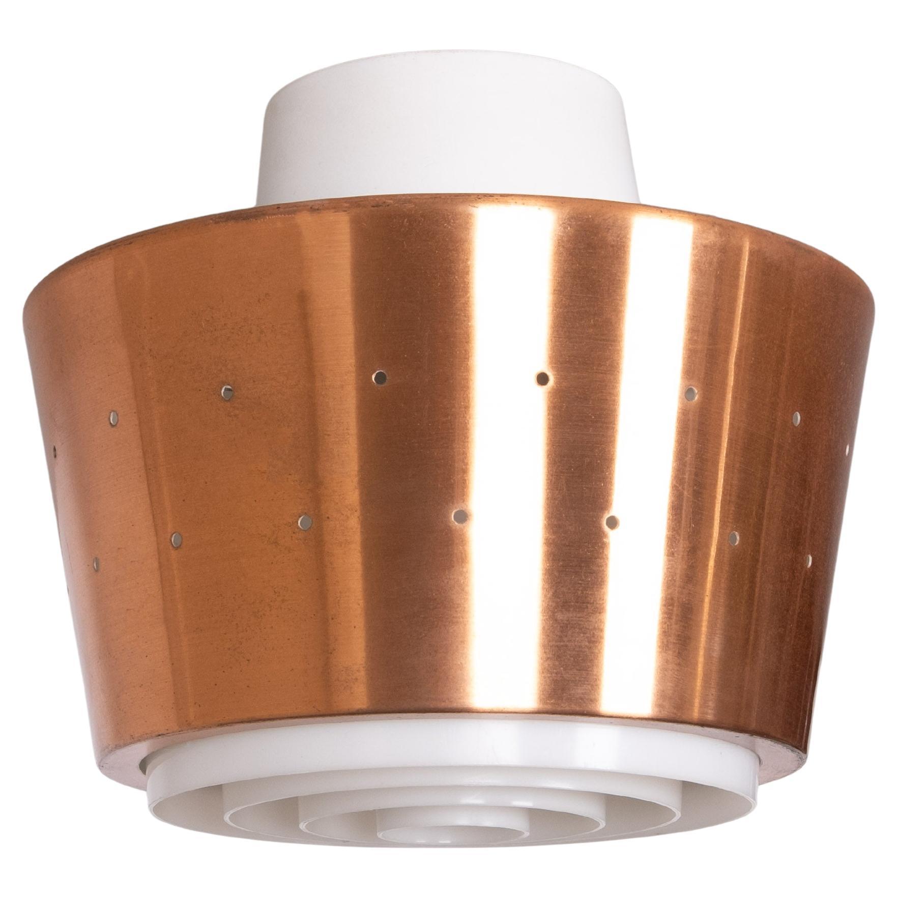 Laiton  Brouillard et Mórup  lampe suspendue  Années 1960 Danemark