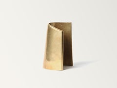Fermalibri pieghevole in ottone di Stem Design