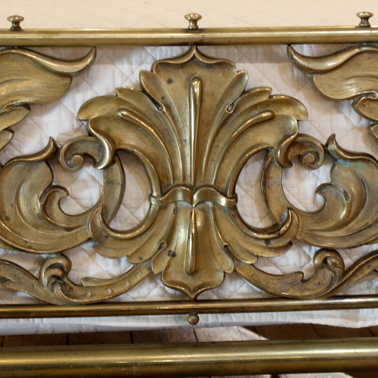 Cast Brass Four Poster Bed c.1831-1836 by R W Winfield for Prince of Ottoman Empire For Sale