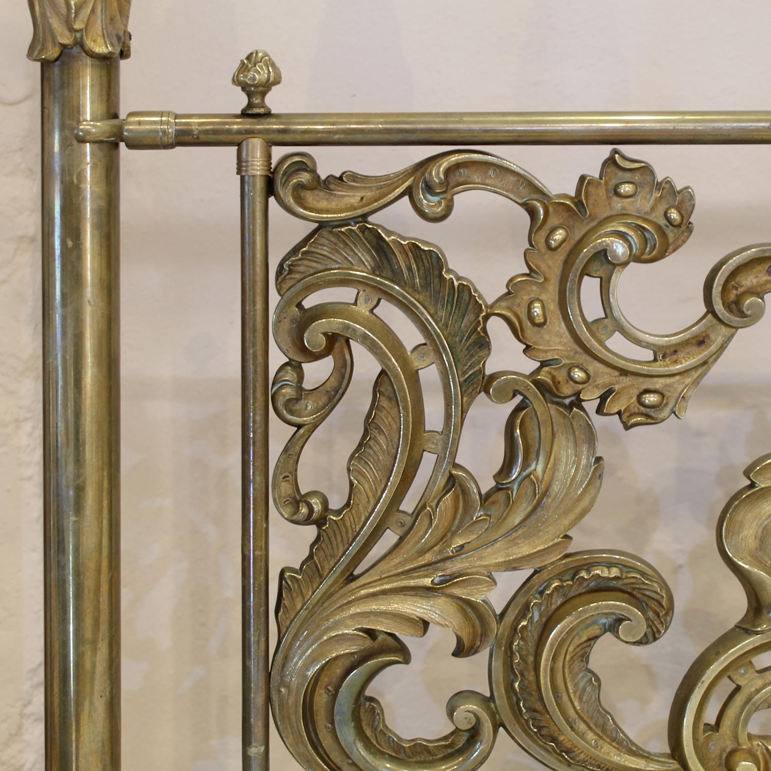 Brass Four Poster Bed c.1831-1836 by R W Winfield for Prince of Ottoman Empire For Sale 5
