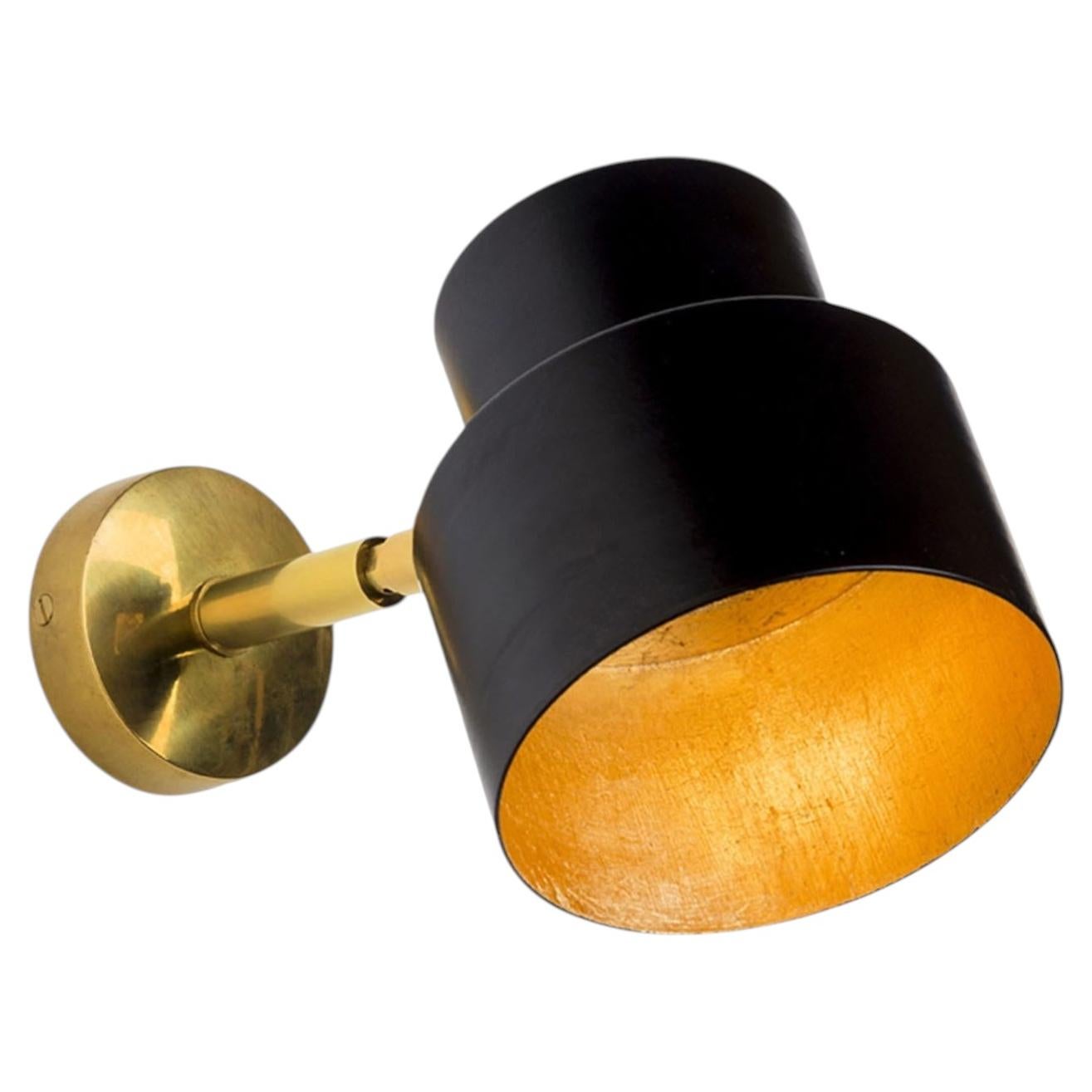 Brass Frame and Joint Wall Light Sconce For Sale