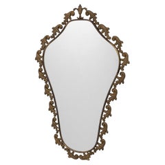 Brass Framed Mirror