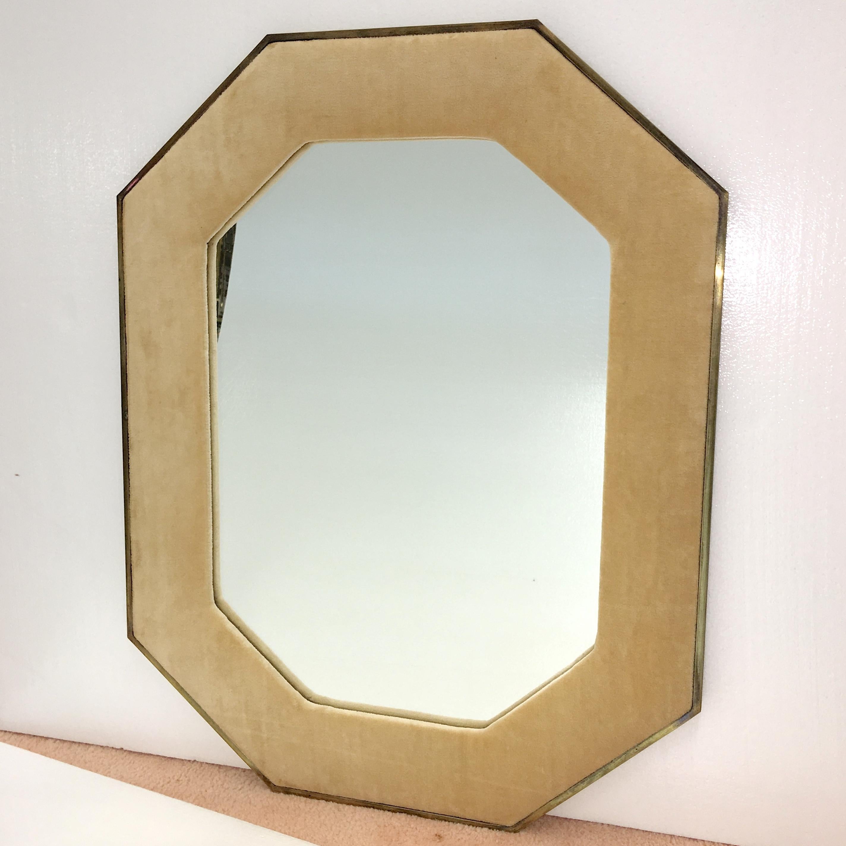 upholstered mirror frame
