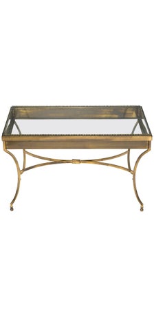  Brass French Display Table