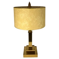Vintage Brass French Table Lamp