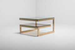 Brass G Side or Coffee Table