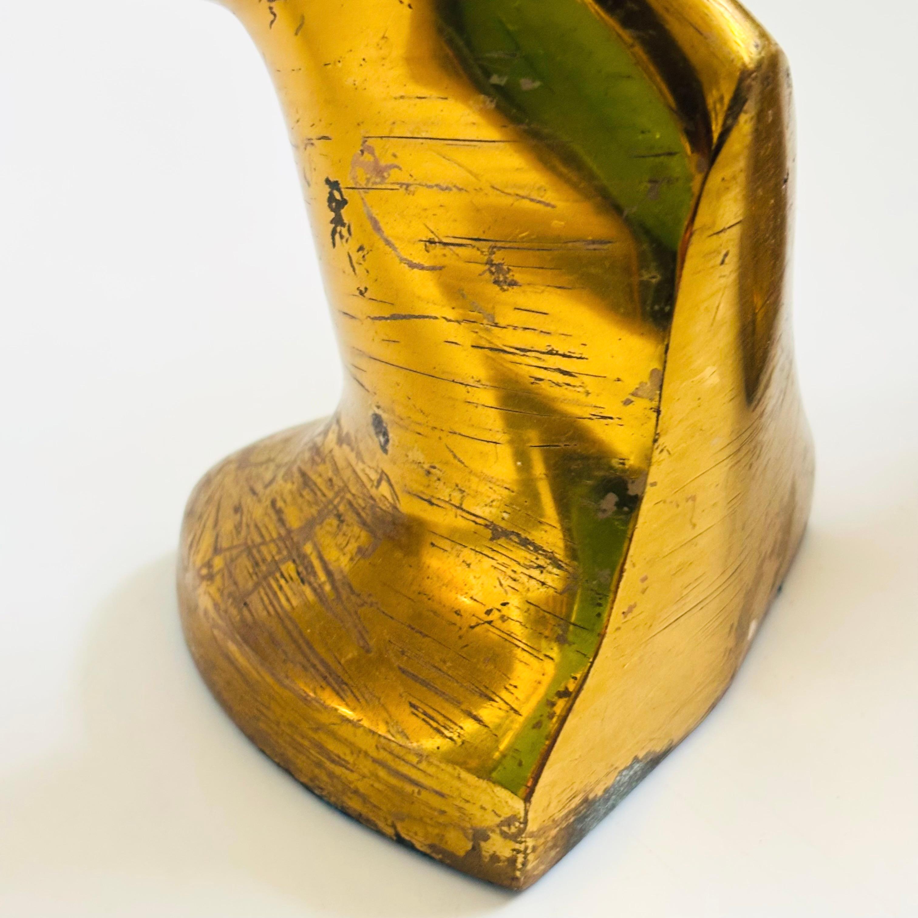 Brass Gazelle Bookends - Set of 2 in vendita 4