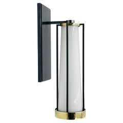 Brass & Glass Wall Sconce by Thomas O'Brien for Visual Comfort, Kalix Collection