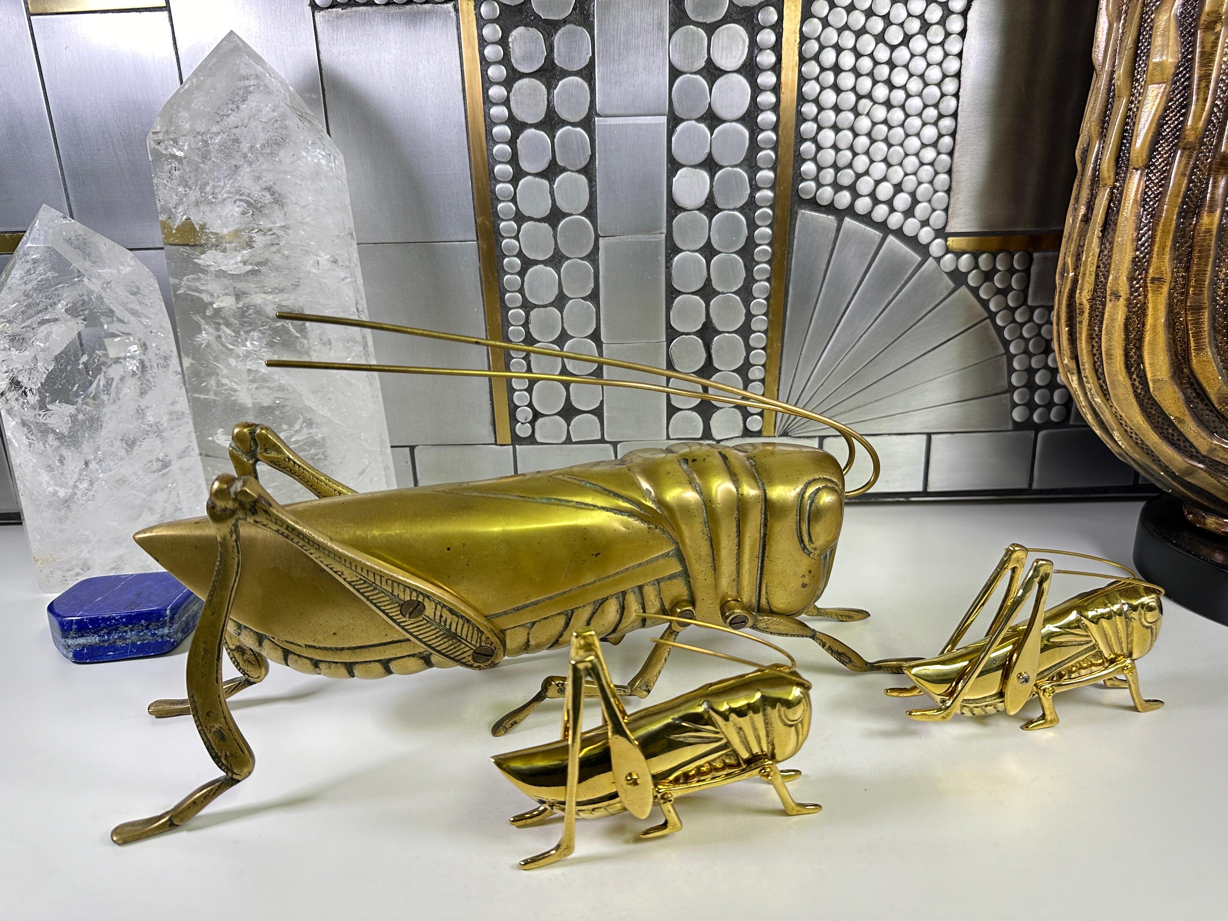 Famiglia delle cavallette d'ottone in vendita 6