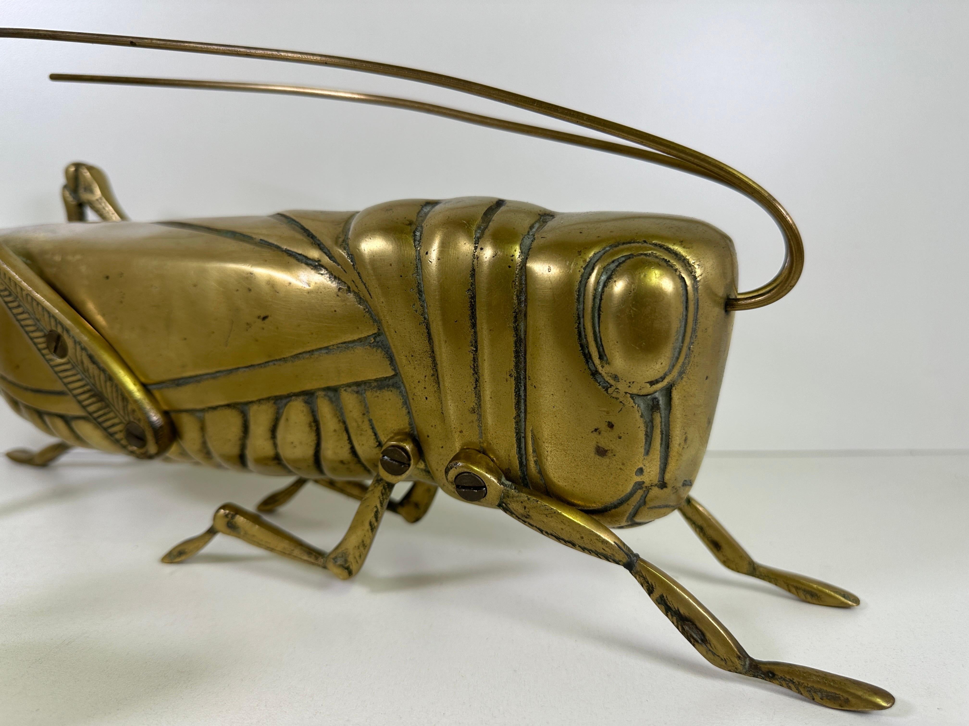 Famiglia delle cavallette d'ottone In condizioni buone in vendita a North Hollywood, CA