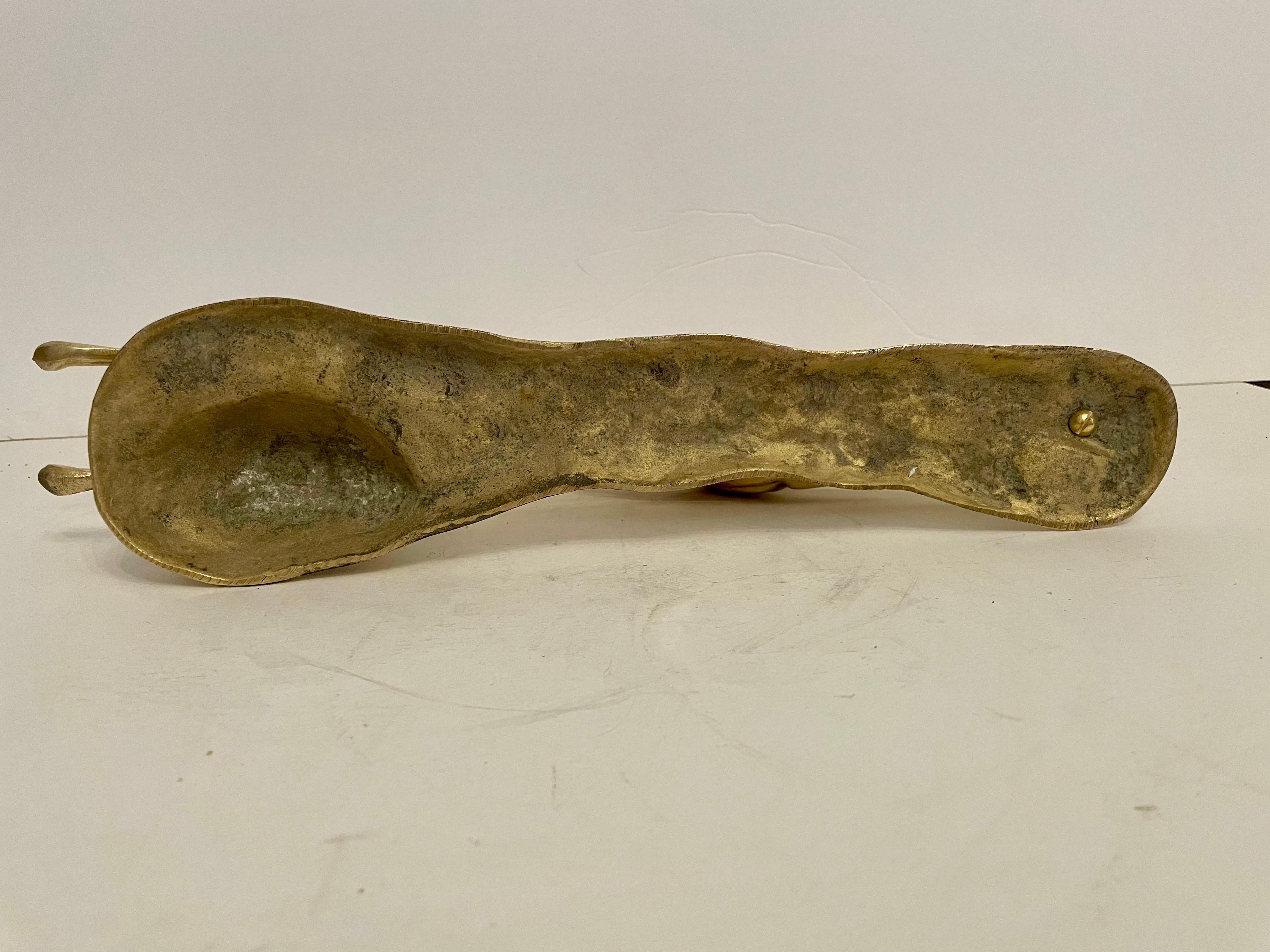 Brass Greyhound Sculpture For Sale 1