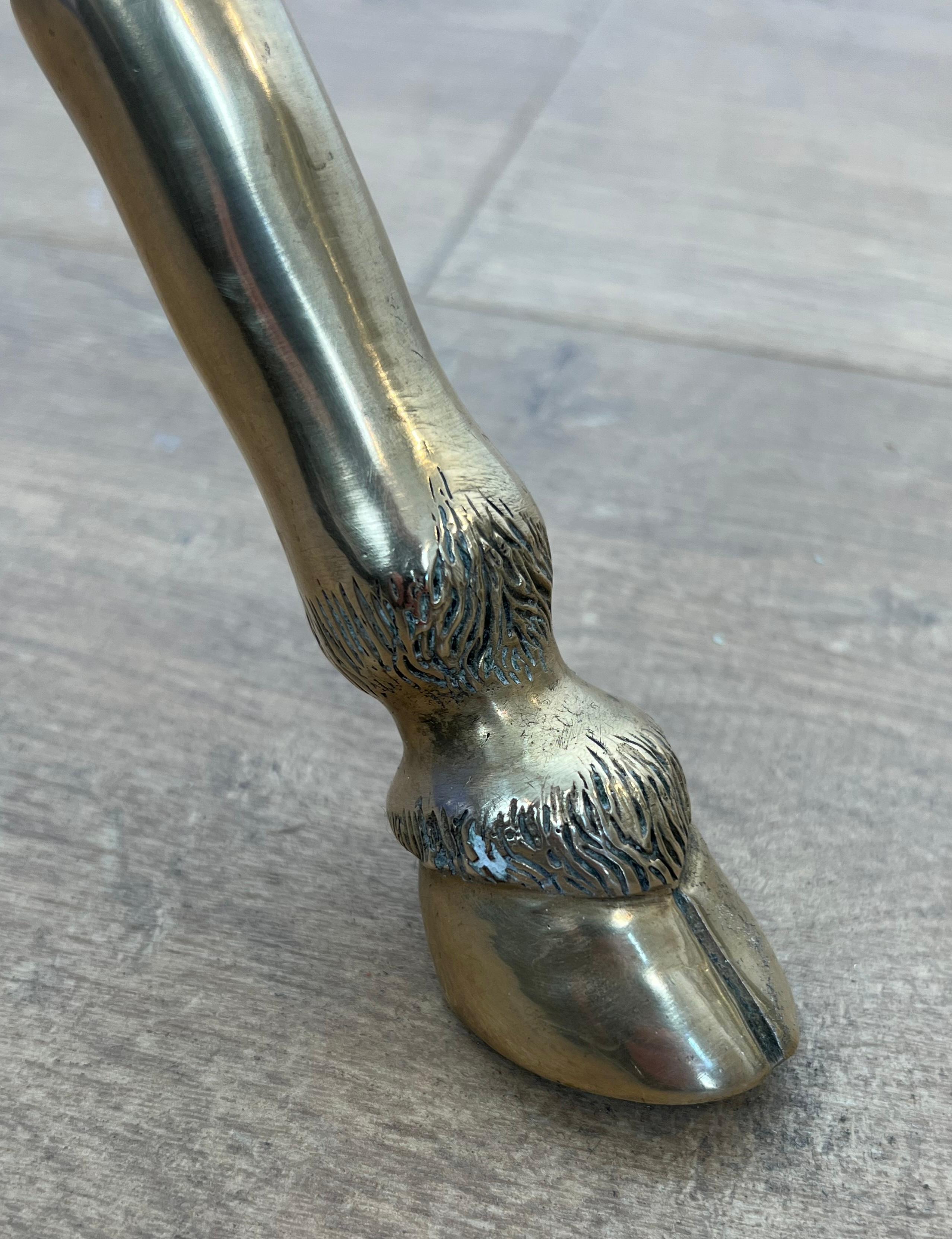 Brass Gueridon in the Style of Maison Jansen For Sale 5