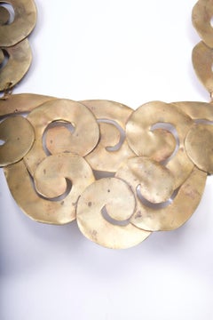 Brass Handmade Vintage Necklace