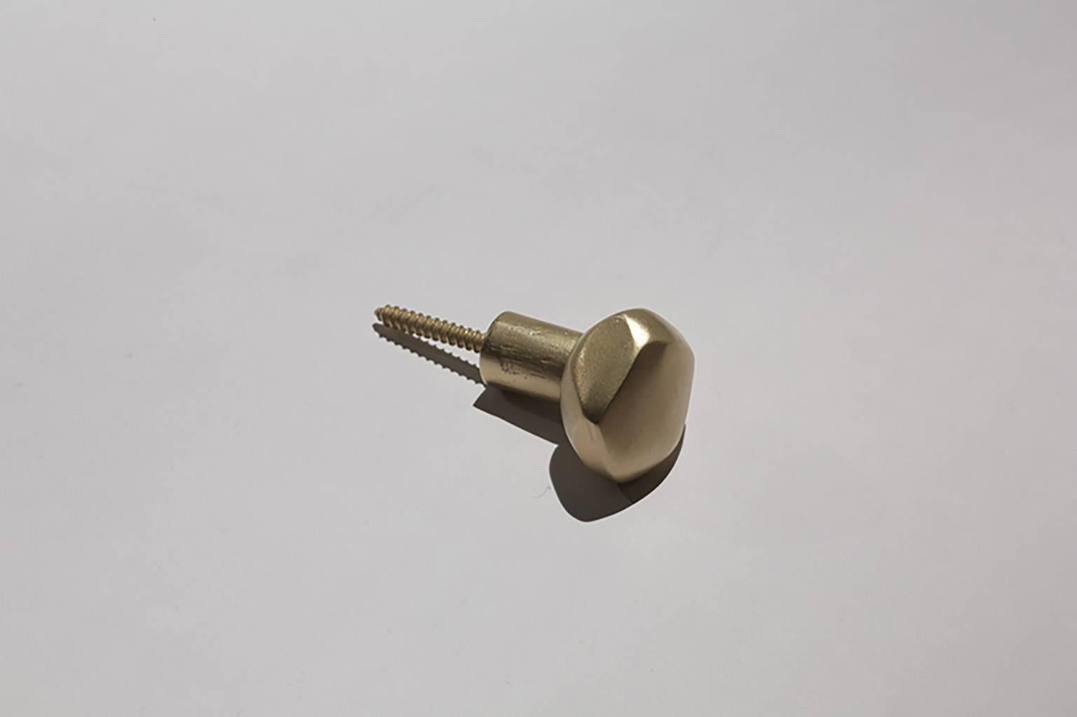 American Brass Hardware Elemental Hold 'Pebble' Pull For Sale