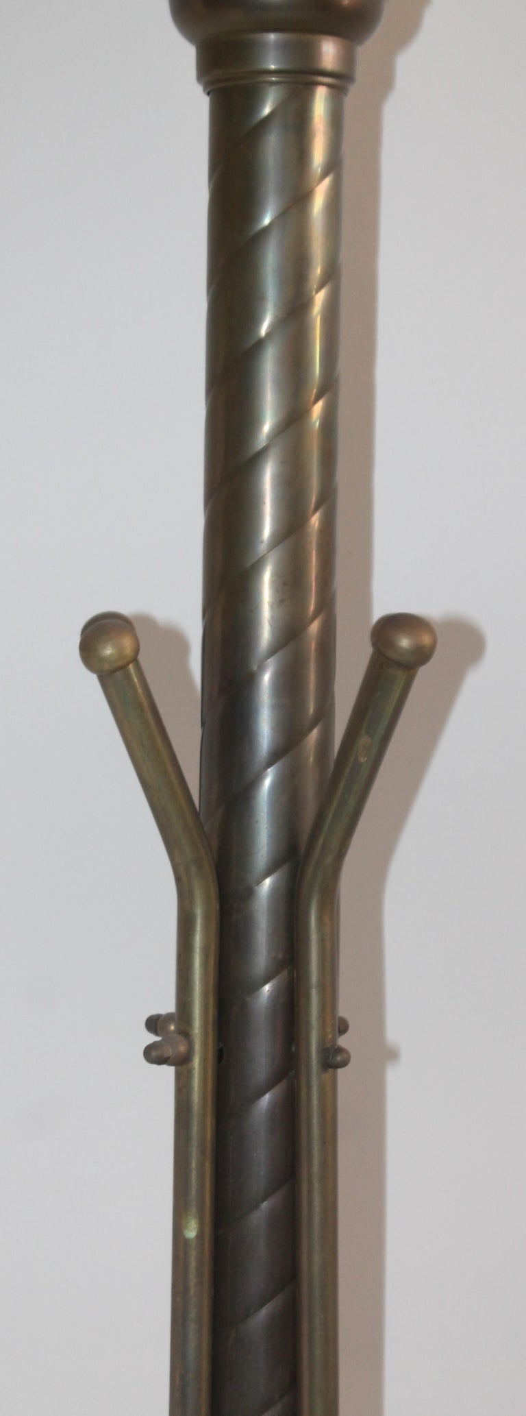 Brass Hat and Coat Tree at 1stDibs antique brass coat tree, hat trees