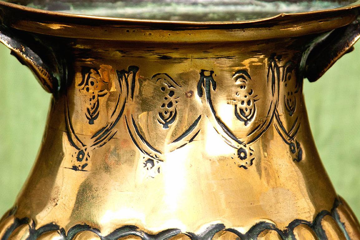 Brass holy water stoup, Northern European first half of the 17th century.
  
