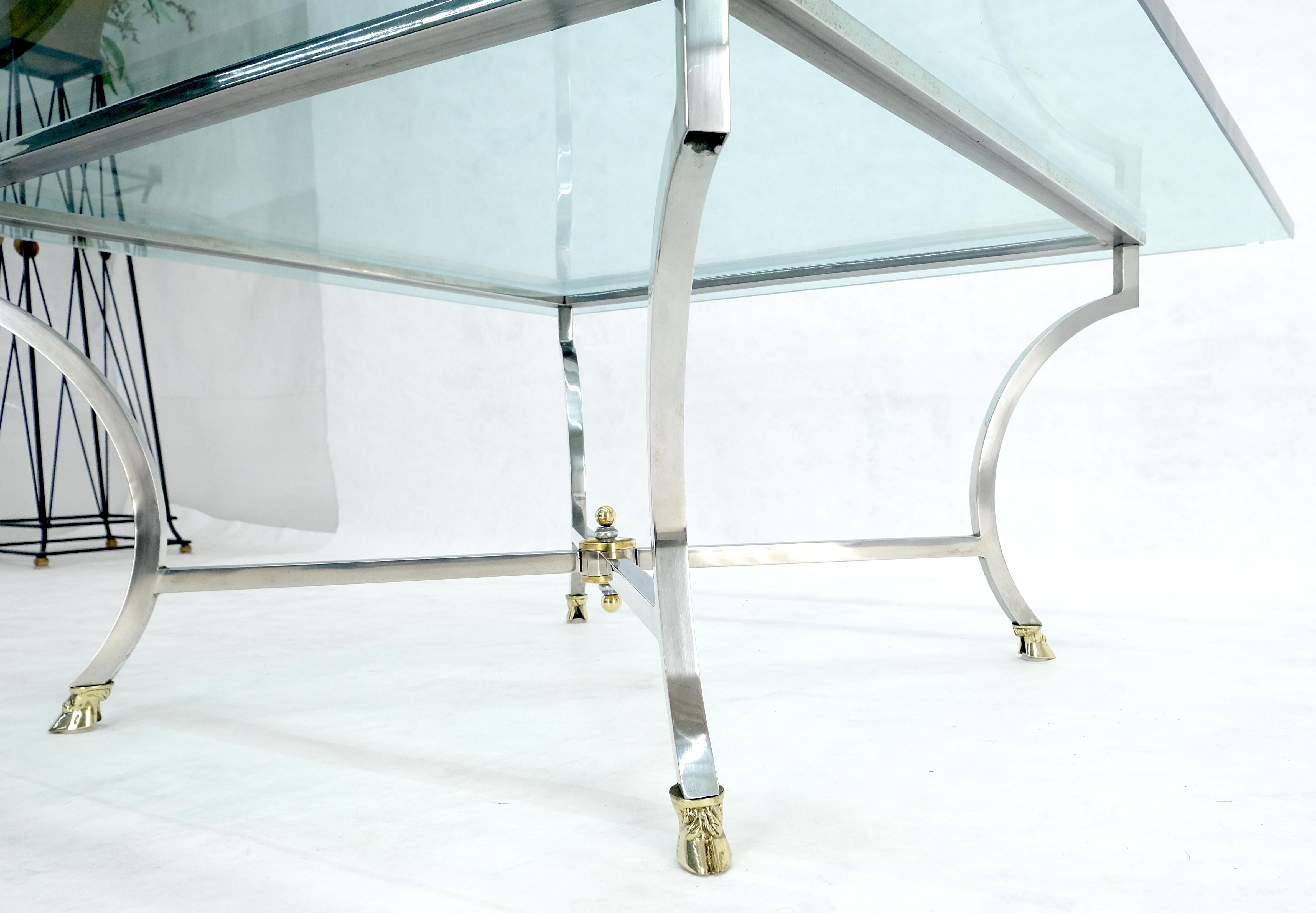 Brass hoof Feet 40x40 3/4