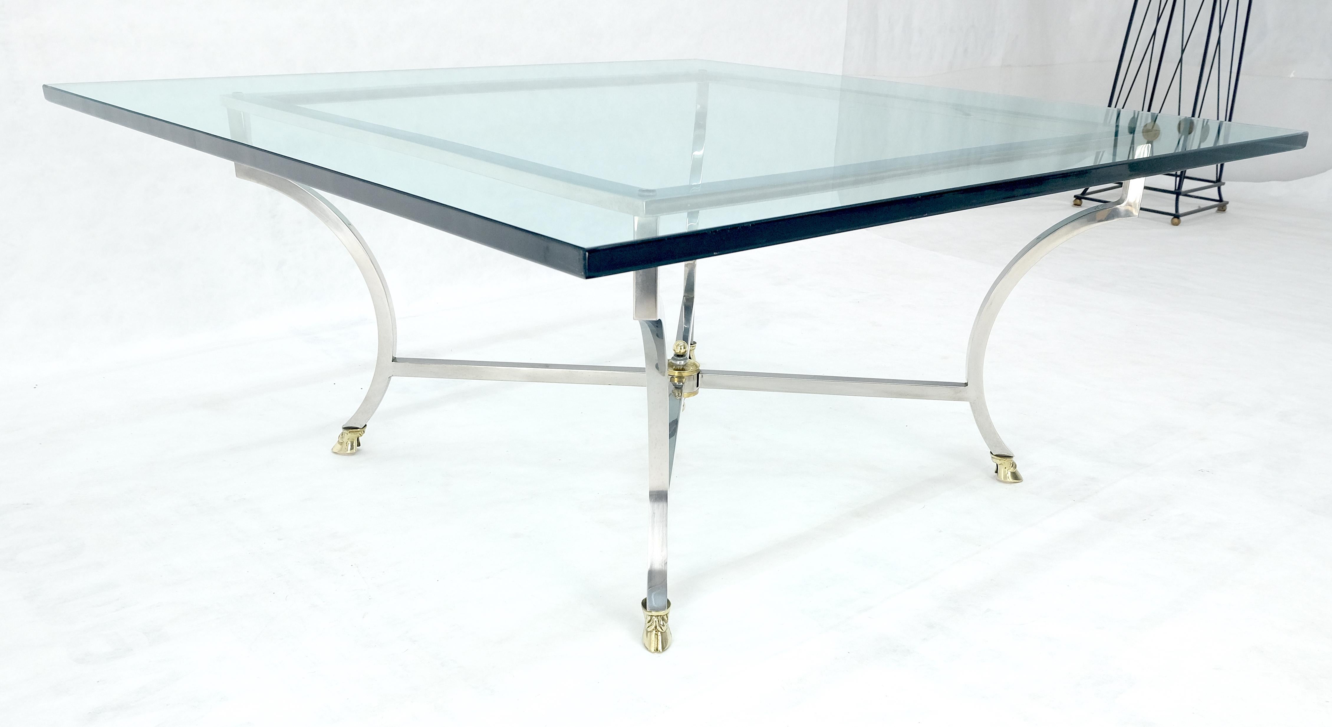 Brass hoof Feet 40x40 3/4