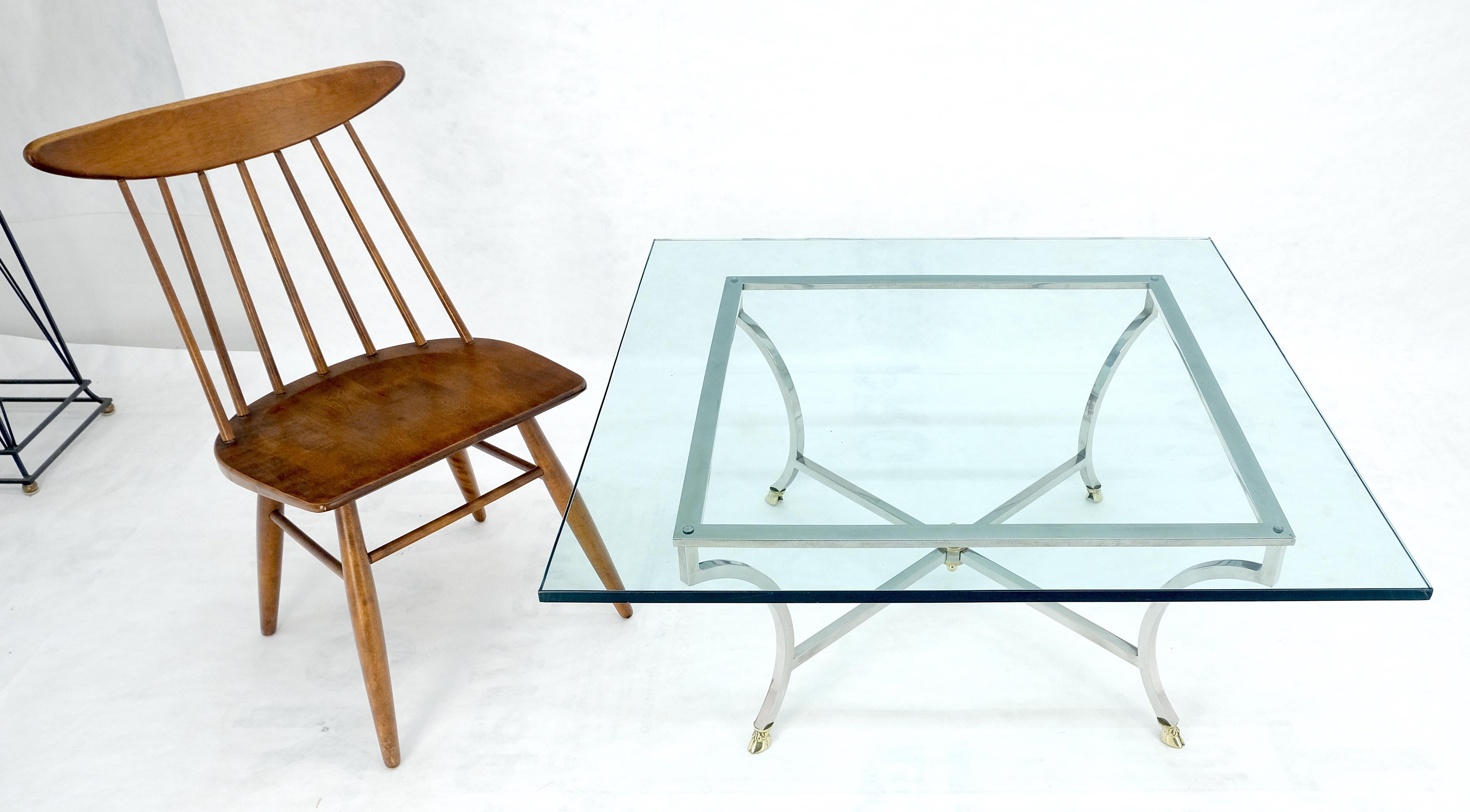 Italian Brass hoof Feet 40x40 3/4