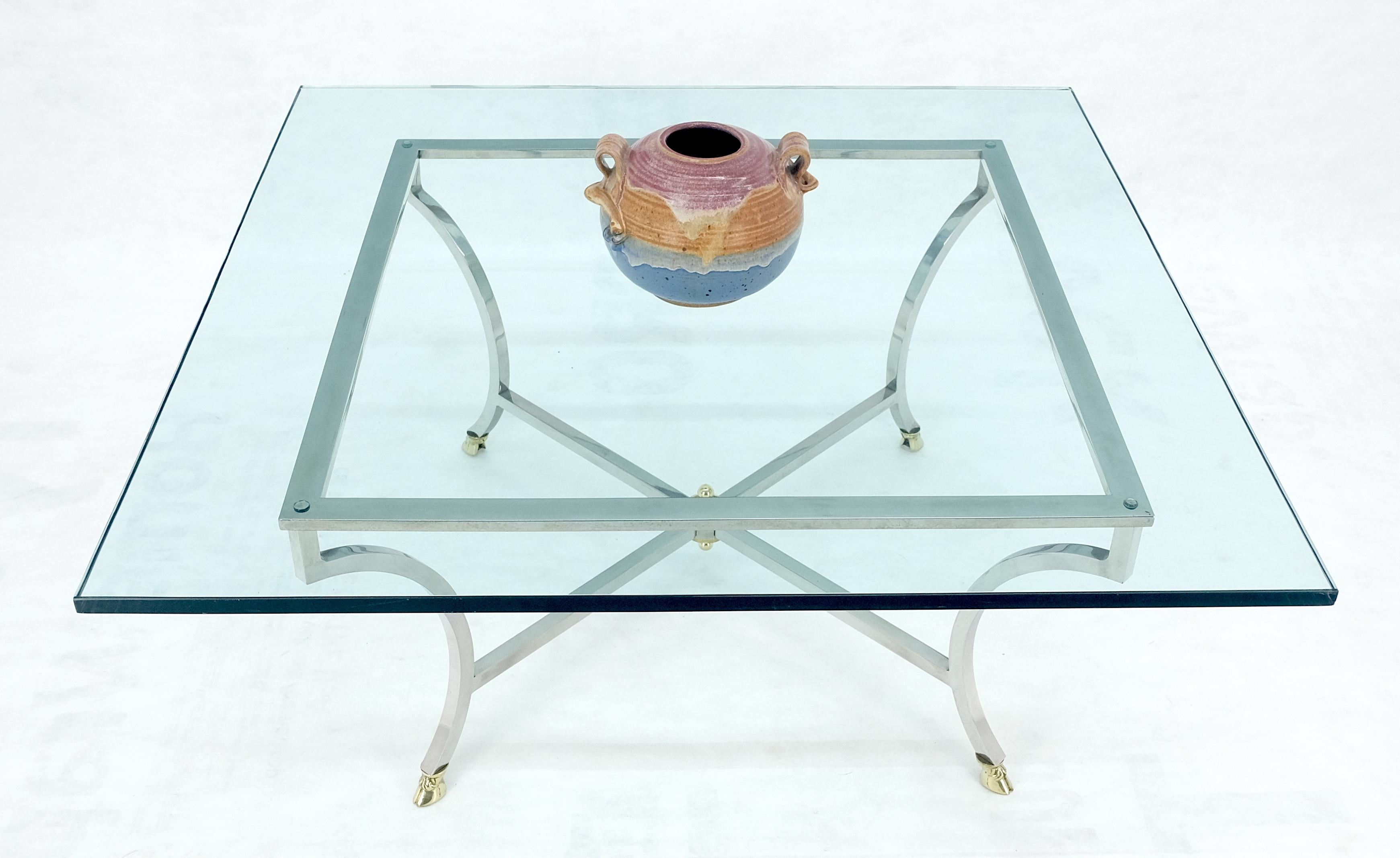 Brass hoof Feet 40x40 3/4