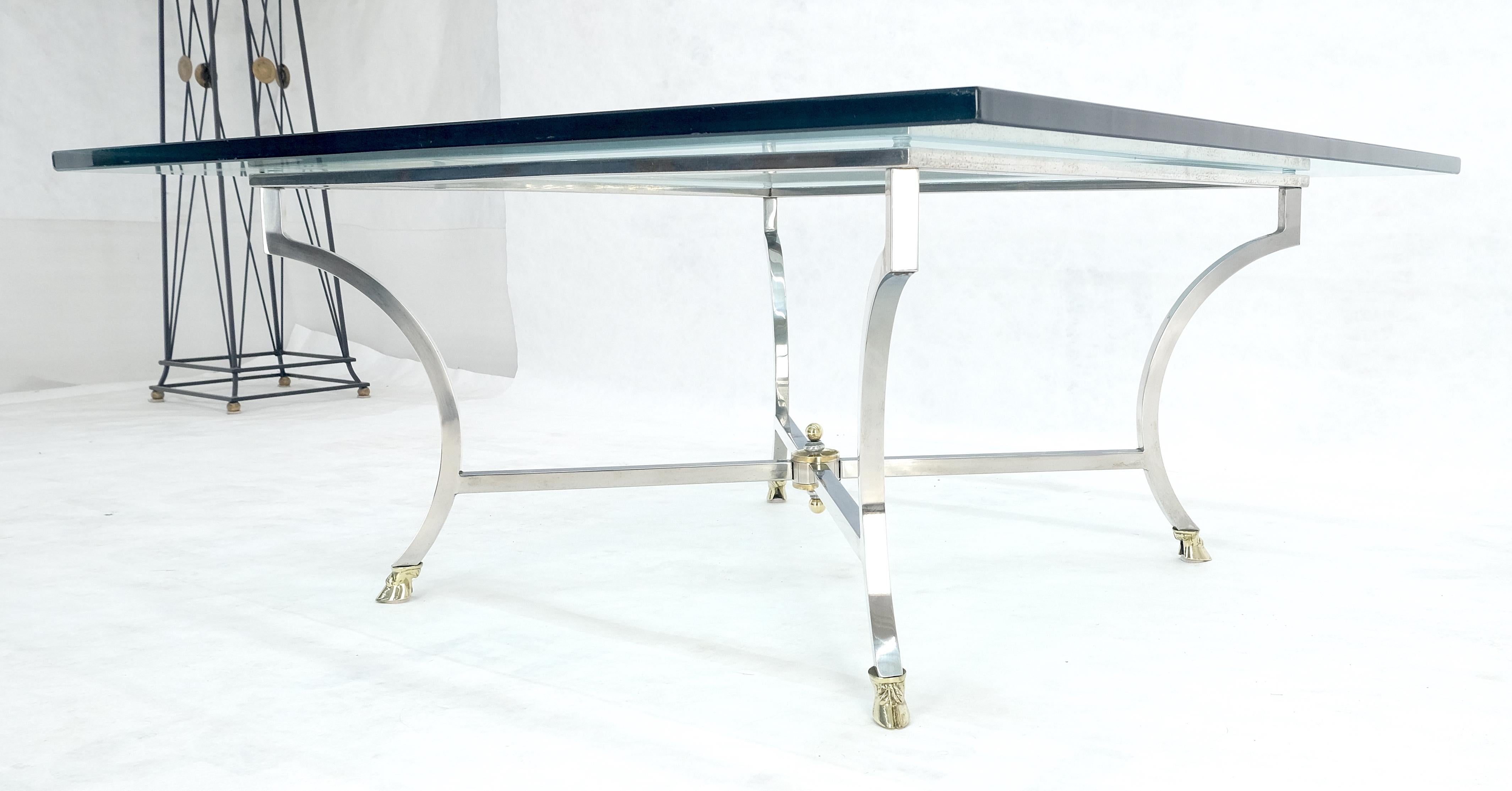 Brass hoof Feet 40x40 3/4