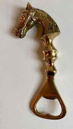 Brass Horse Bottle Opener