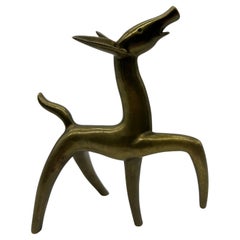 Brass horse by Walter Bosse Vienna, Austria