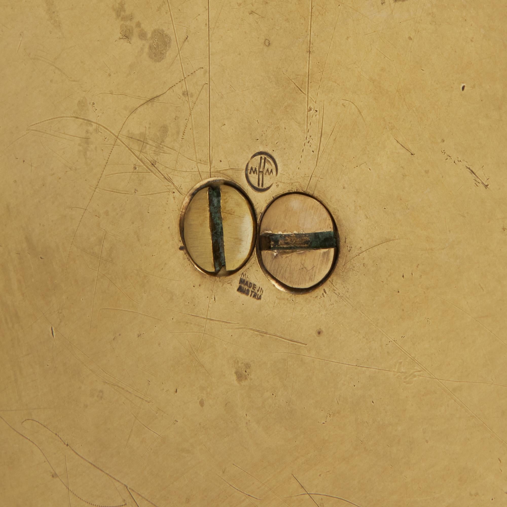 Candelabro a cavallo in ottone di Franz Hagenauer in vendita 4