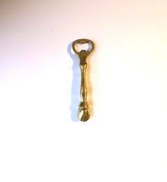 Brass Horse Hoof Bottle Opener in the Style of Gucci