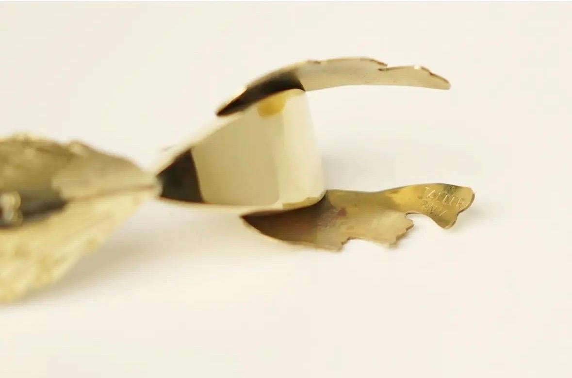 Escultura de latón Colibrí en vuelo de Joaquin Tinta en Excelente estado para la venta en Southampton, NJ
