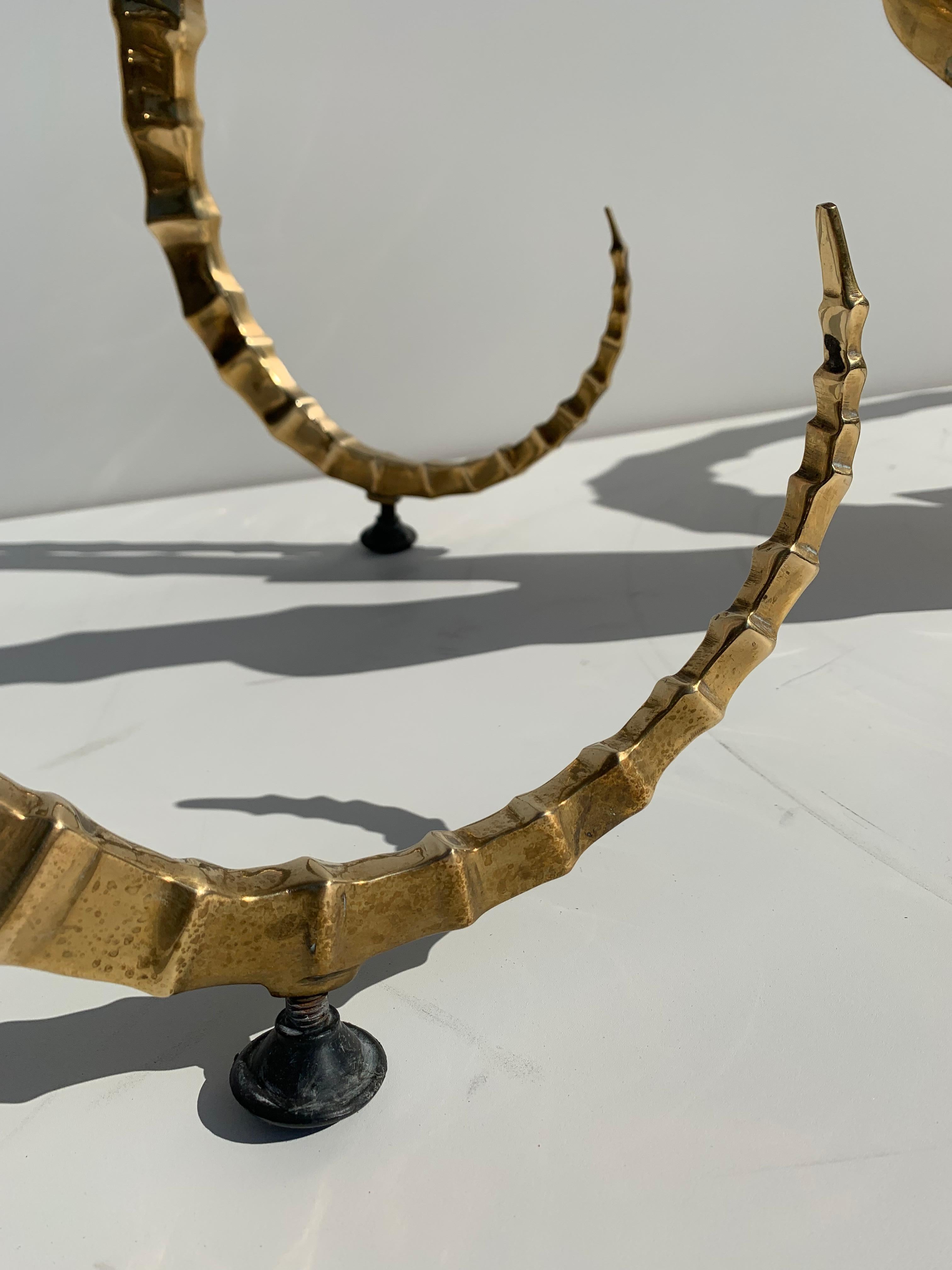 Brass Ibex Ram Coffee Table 2