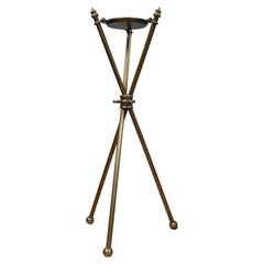 Antique Brass Ice Bucket / Champagne Stand, C1920