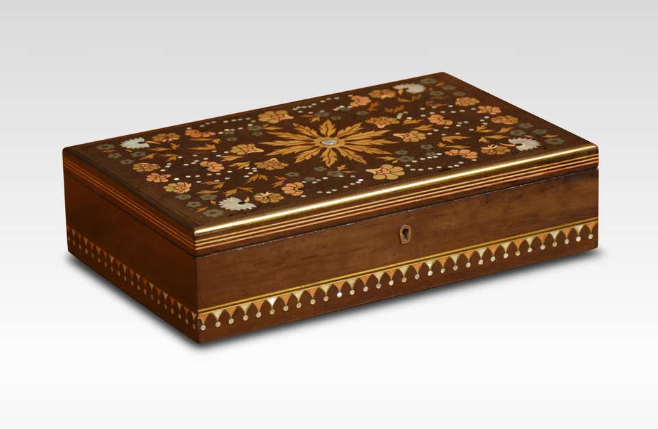 Inlaid Peruvian Box For Sale at 1stDibs