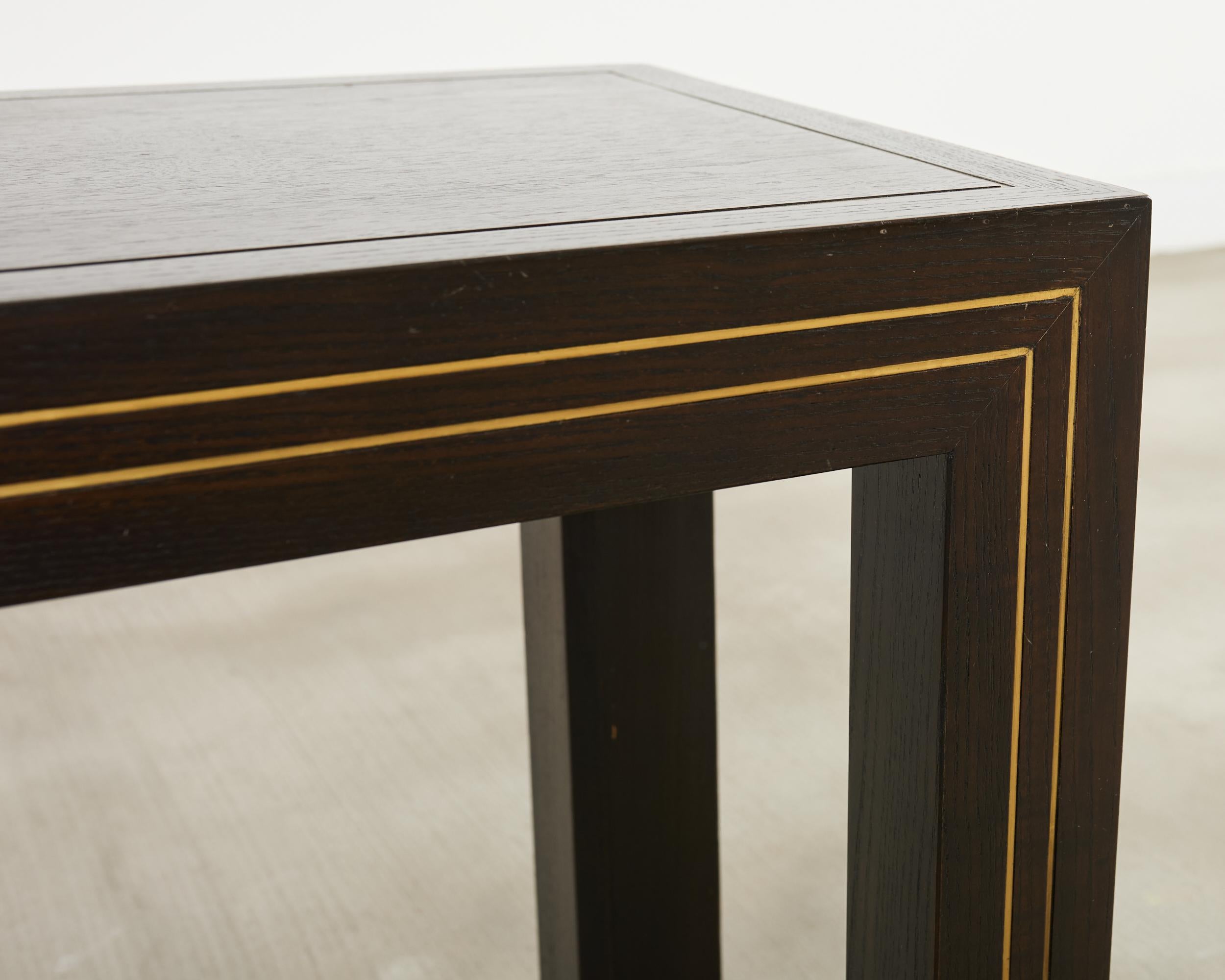 Table console Parsons en incrustation de laiton par John Richardson en vente 8