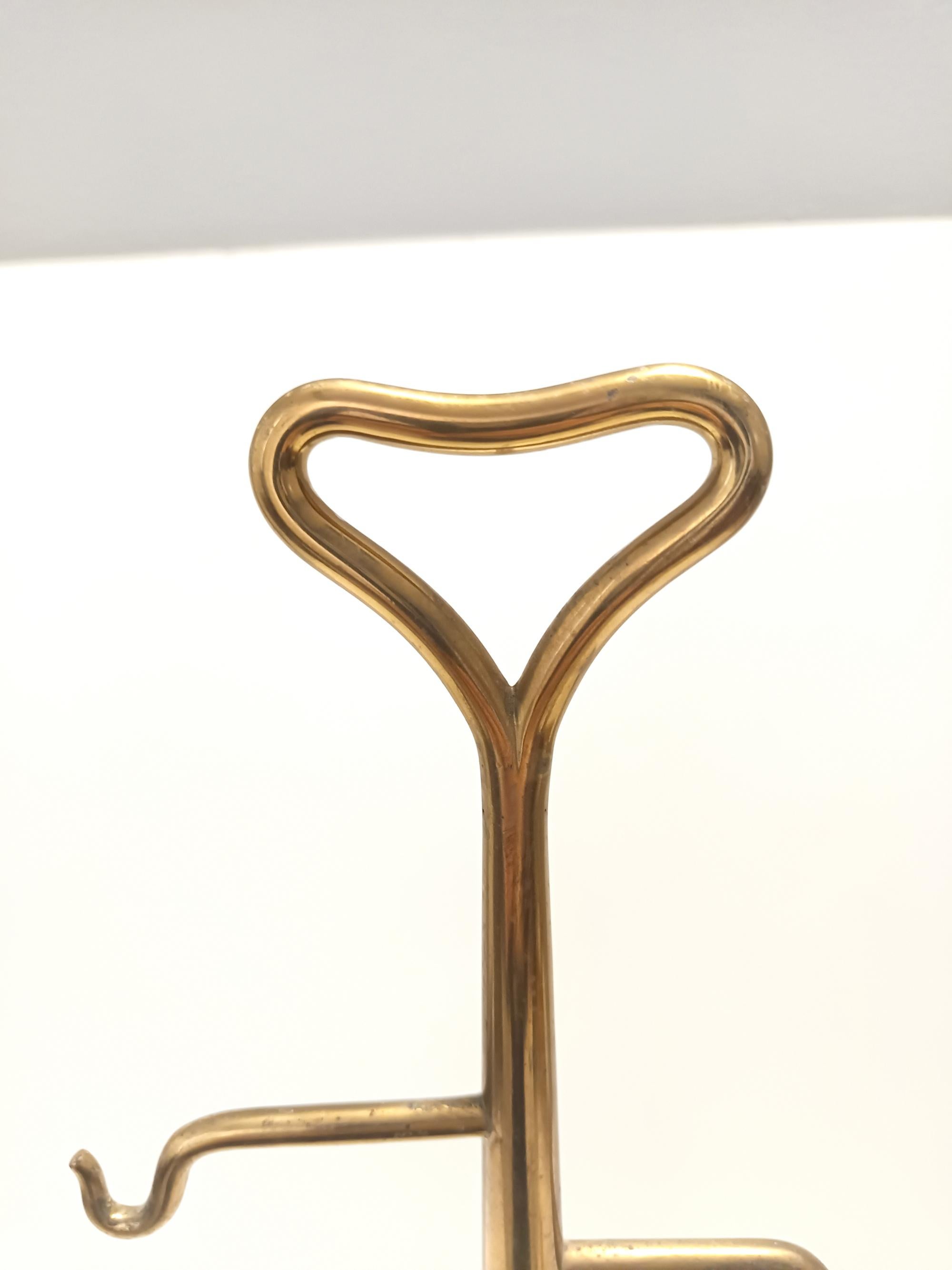 Kaminbesteck aus Messing, Eisen und dickem Glas, Fontana Arte, Italien im Angebot 12