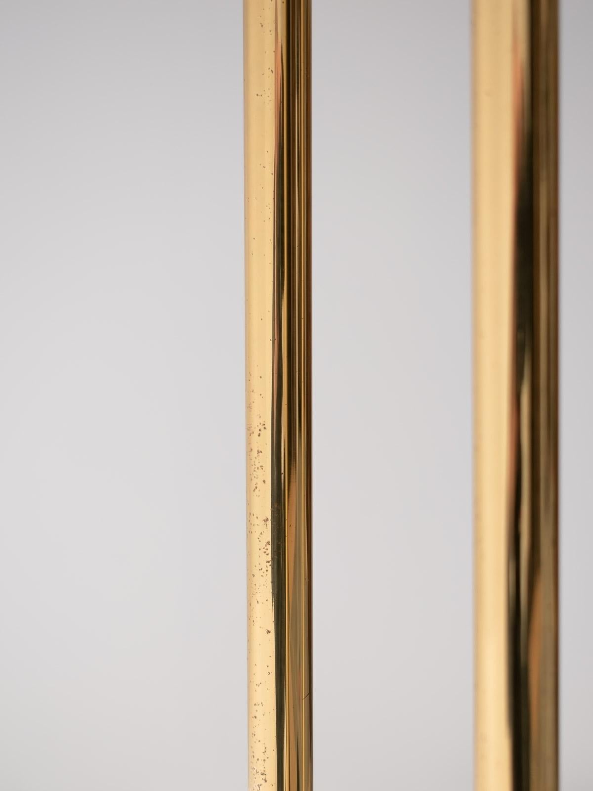 Brass Italian Floor Lamp by Targetti Sankey, Italy 1960s For Sale 1