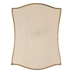 Specchio italiano in ottone