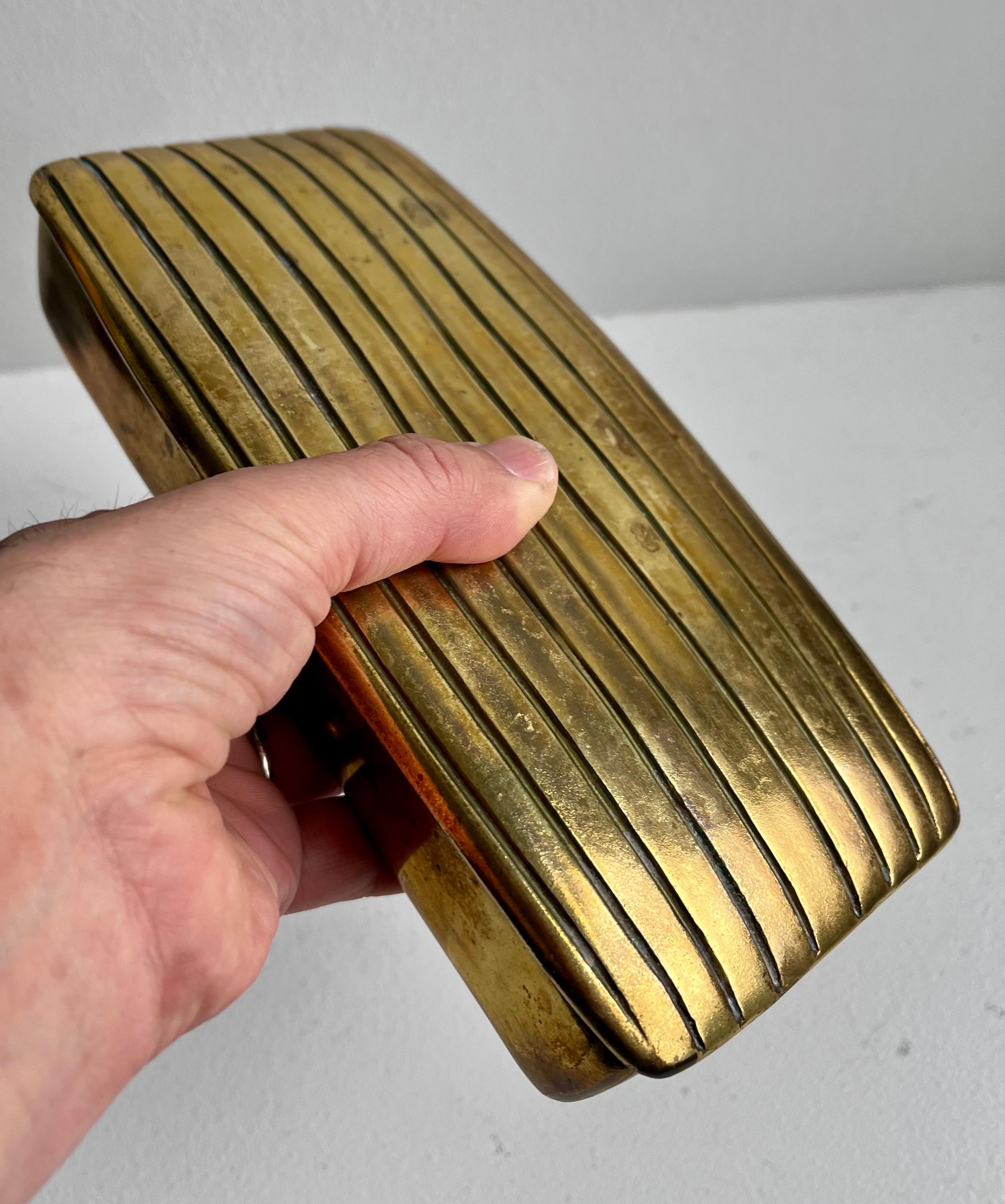 Brass Jewelery Box by Ben Seibel for Jenfred-Ware For Sale 4