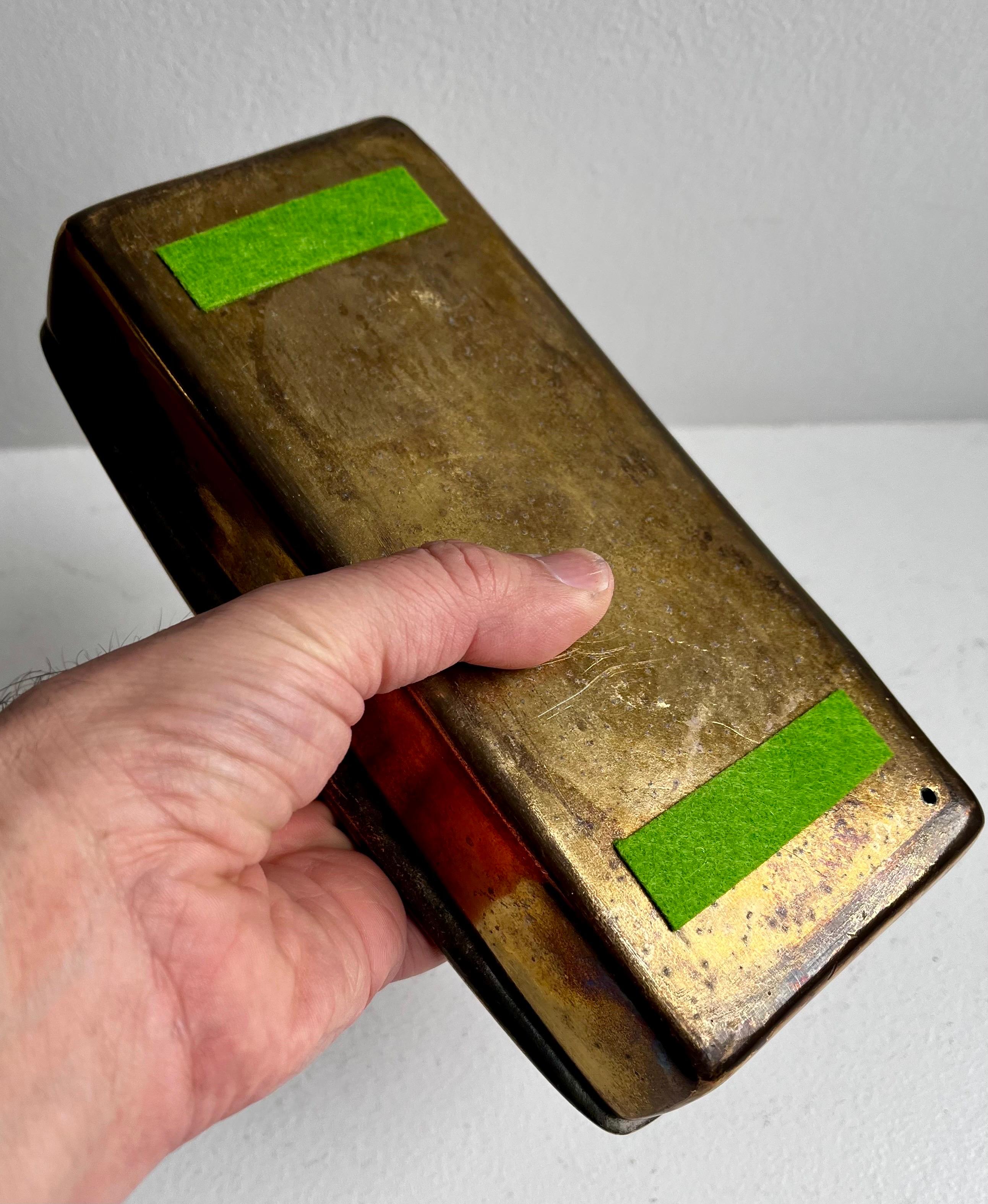 Brass Jewelery Box by Ben Seibel for Jenfred-Ware For Sale 5
