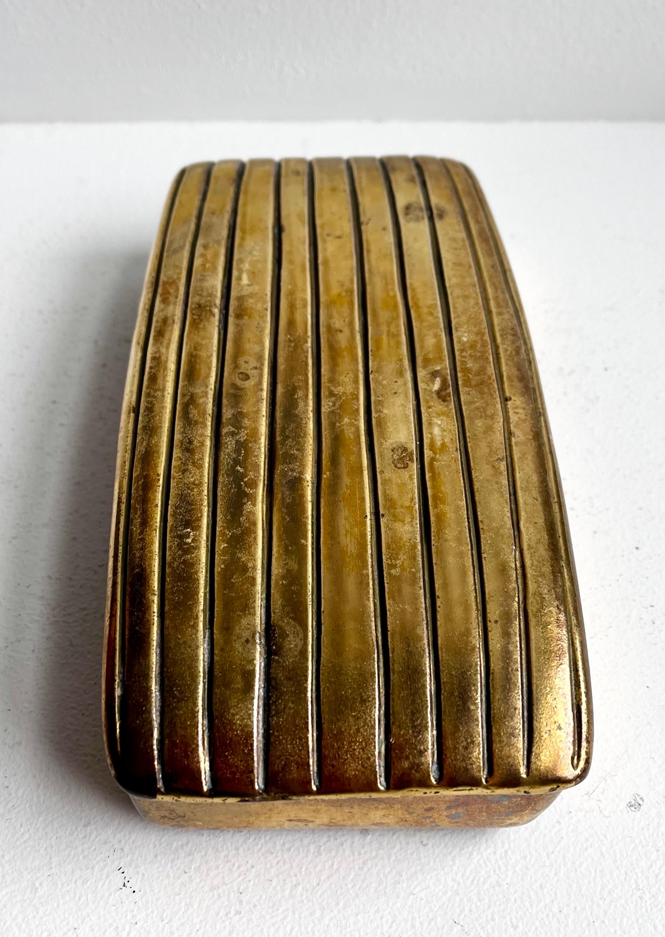 Brass Jewelery Box by Ben Seibel for Jenfred-Ware For Sale 7