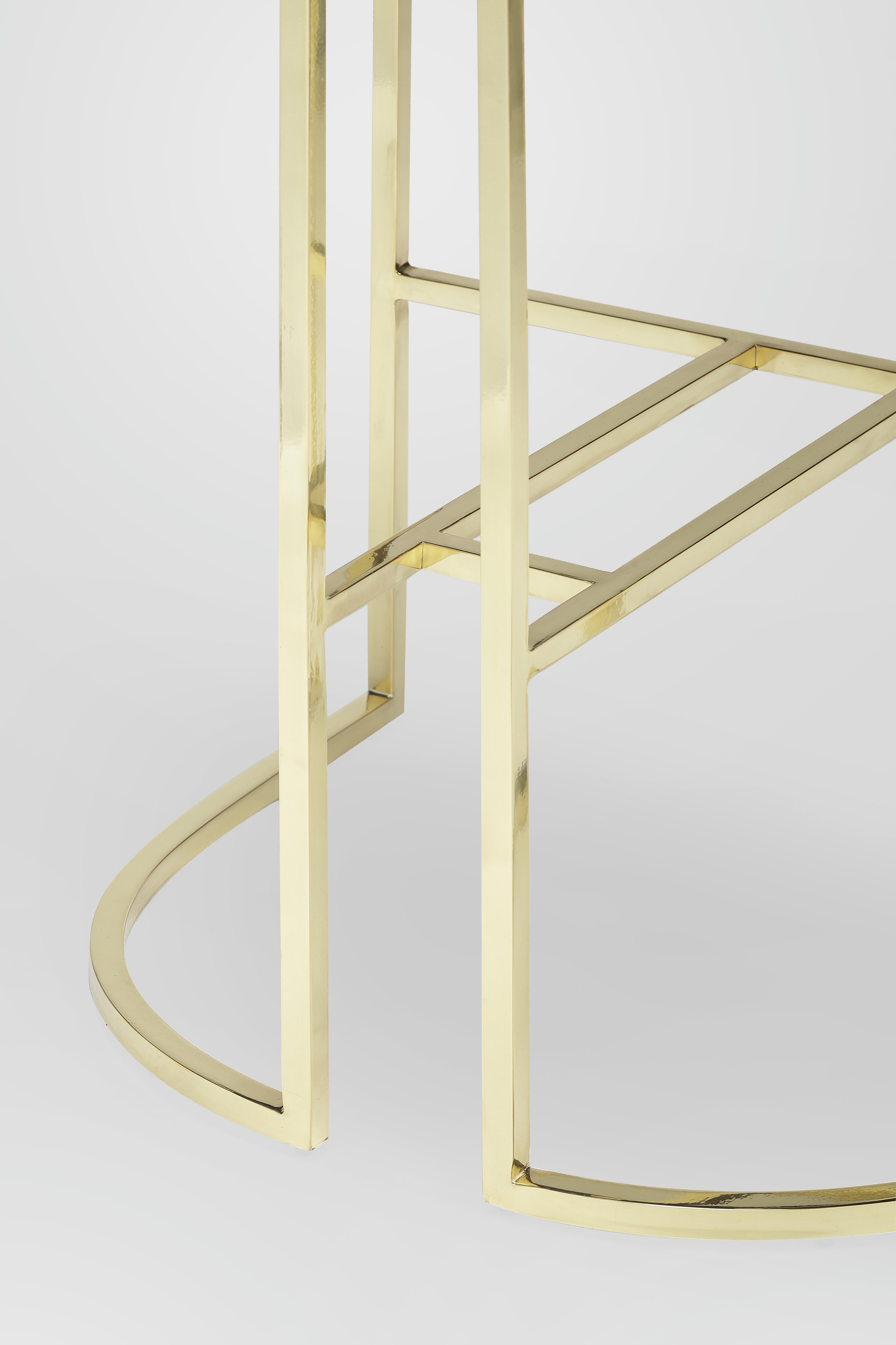 Portugais Tabouret de bar Julius de Duistt en vente