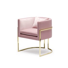 Brass Julius Chair by Duistt