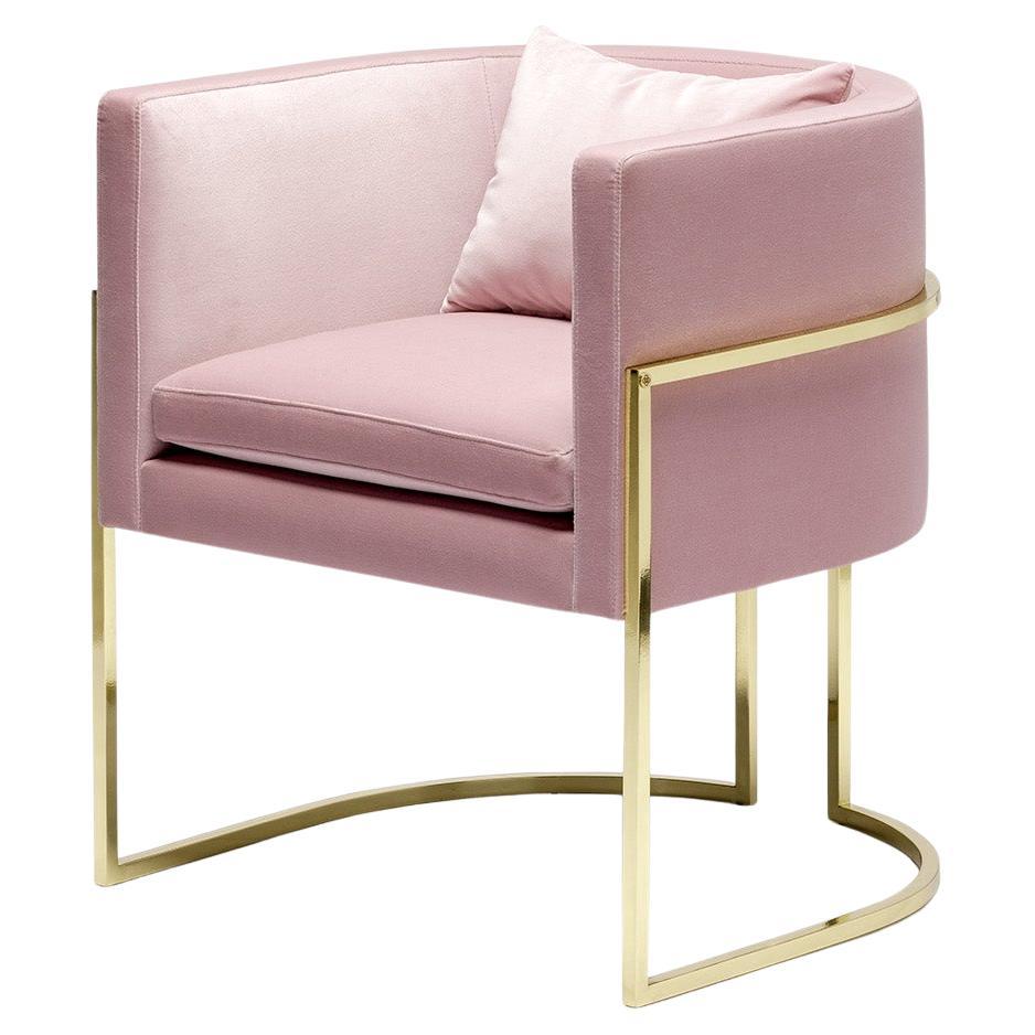 Sedia Julius in ottone di Duistt