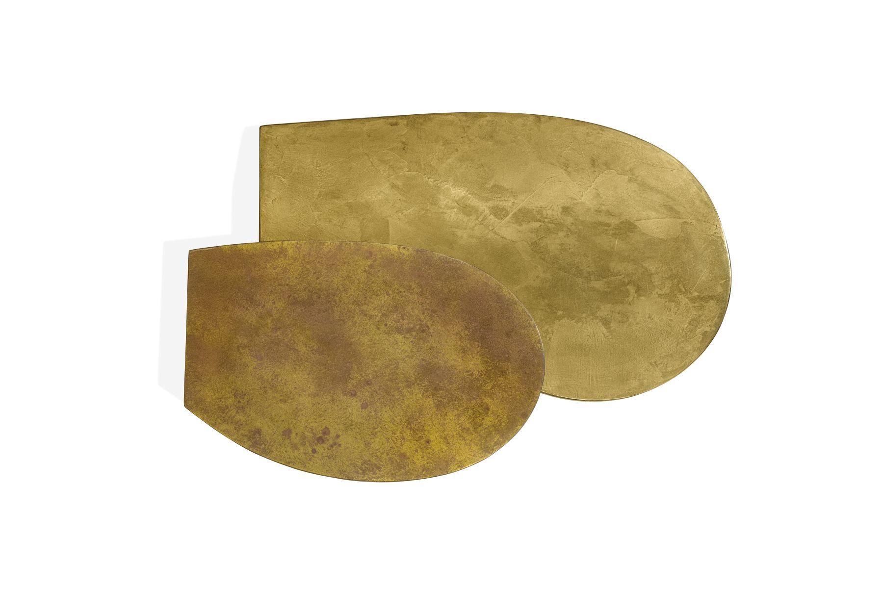 Brass Jupiter Coffee Table by Matteo Cibic for Delvis Unlimited In New Condition For Sale In Milan, Milan