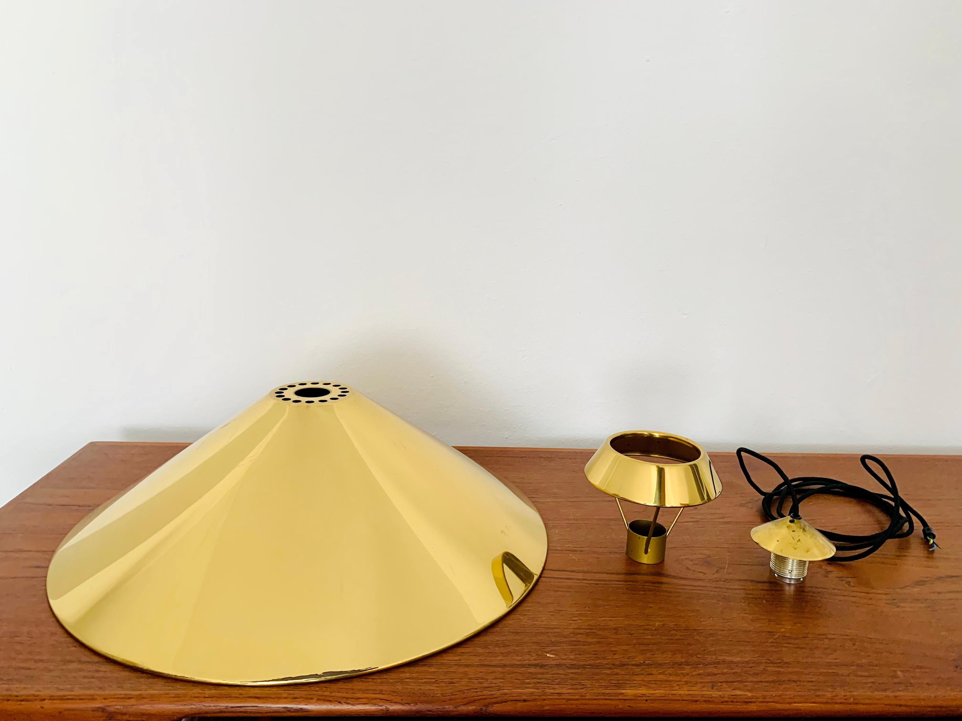 Brass Keos Pendant Lamp by Florian Schulz  For Sale 1