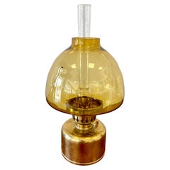 Brass kerosene lamp, L 101, by Hans-Agne Jakobsson