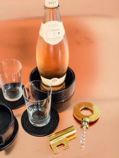 Brass Key Corkscrew by Carl Aubock