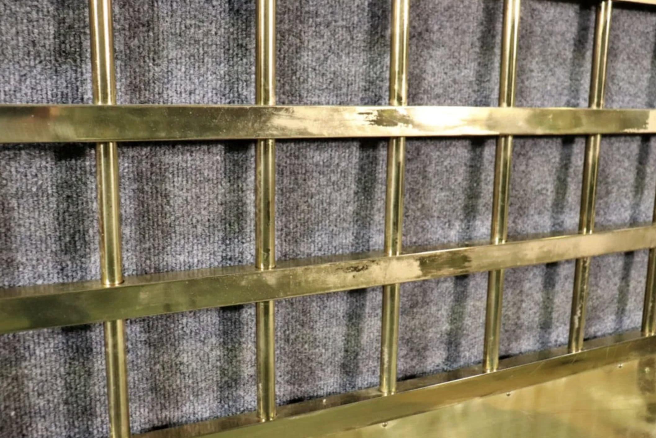 Brass King Size Headboard For Sale 1